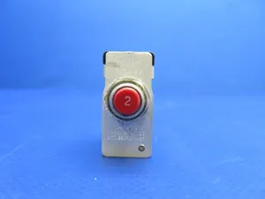 Mooney M20 Klixon PSM Circuit Breaker 2 Amp P/N PSM-2 (0426-1708)